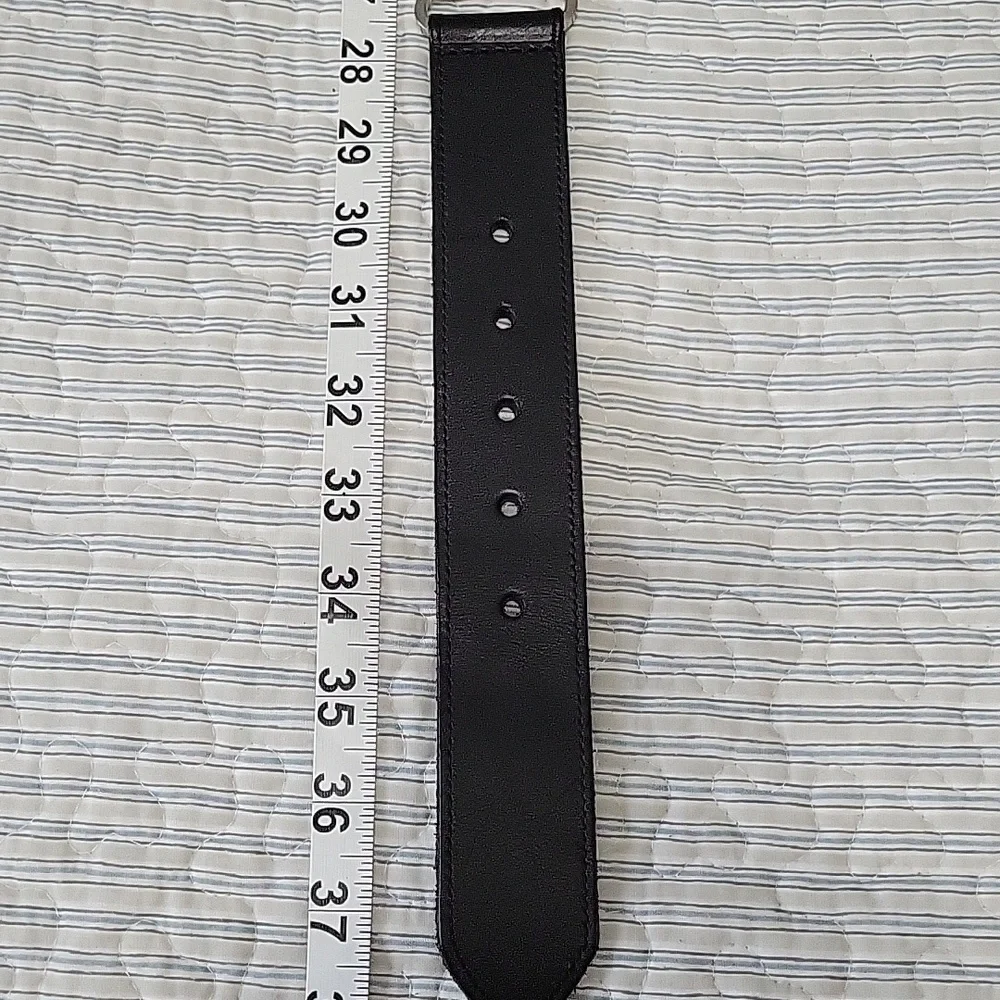 Harley Davidson Leather & Chain Belt - Picture 6 of 9